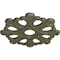 Ekena Millwork Angel Ceiling Medallion (Fits Canopies up to 4 3/8"), 20 7/8"OD x 3 5/8"ID x 1"P, Painted Turtle CM20ANPTF - alternate 5